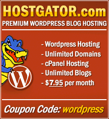 Hostgator WordPress web hosting get started for just 1 cent